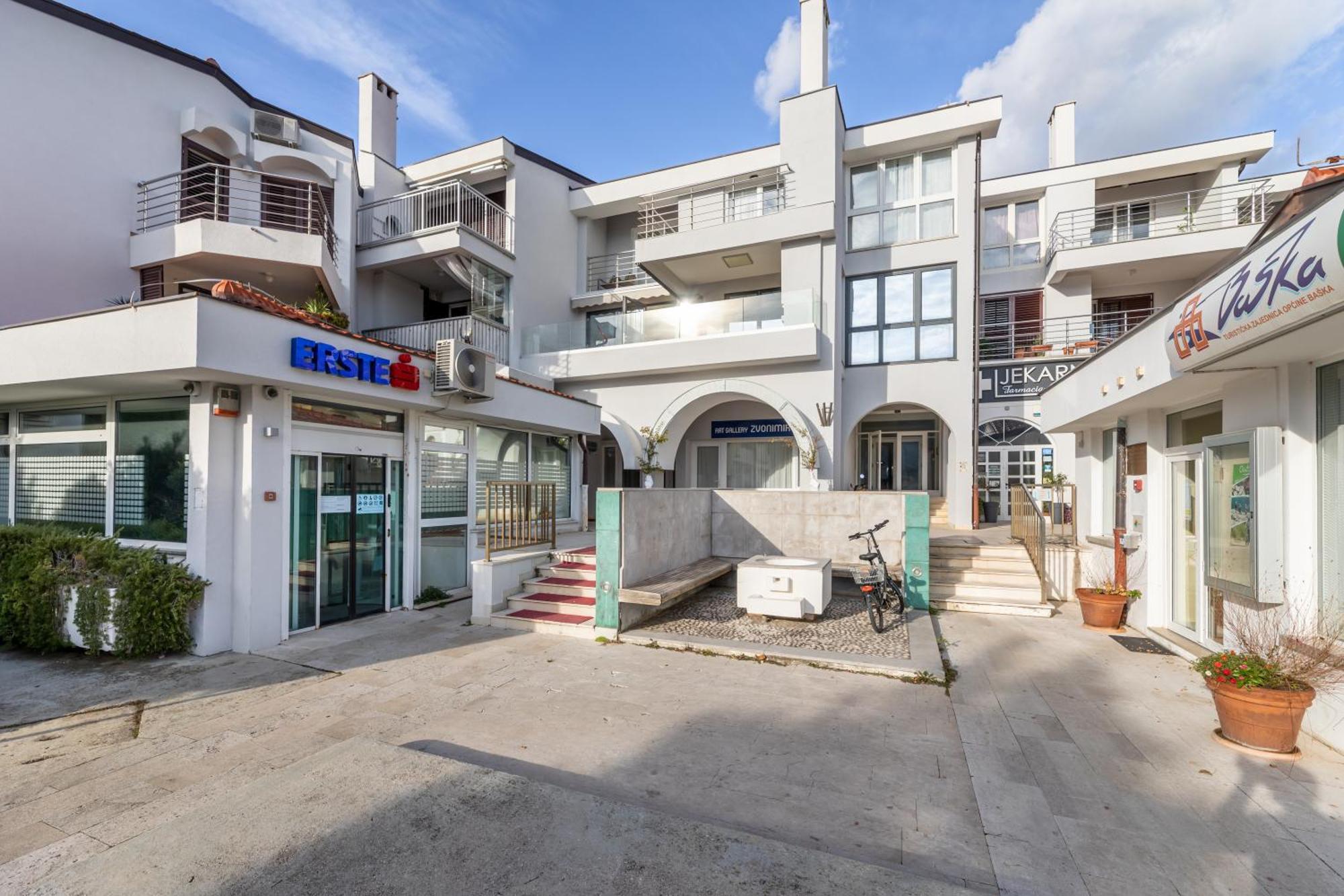 Apartman 114 Baska  Bagian luar foto